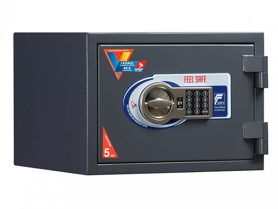 Офисный металлический сейф I класса VALBERG ГАРАНТ 32 EL (BRF-32) - вид 2