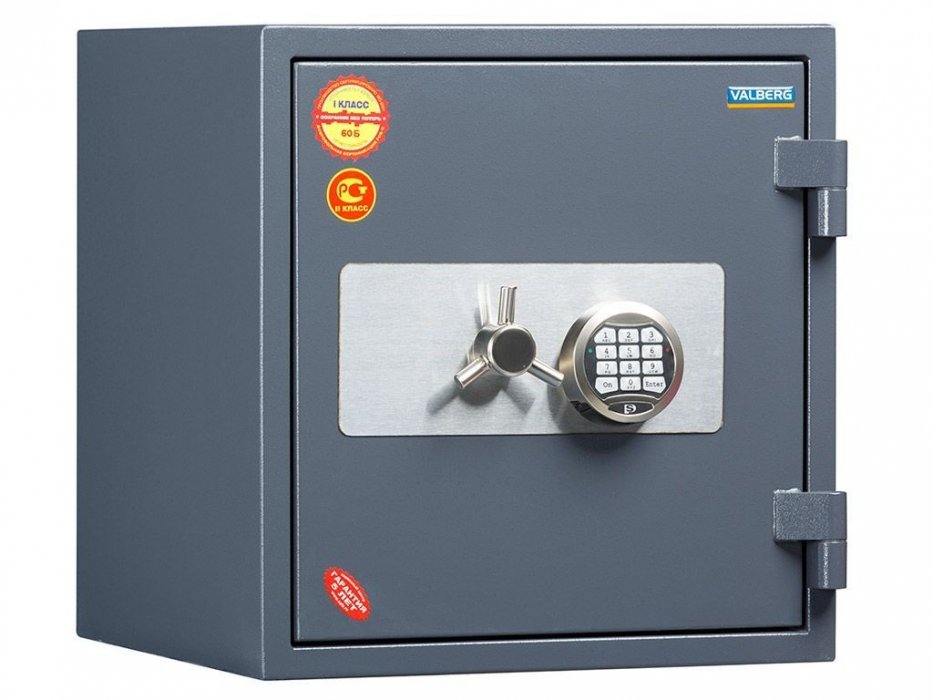 Офисный металлический сейф II класса VALBERG ГАРАНТ ЕВРО 46 EL - вид 2