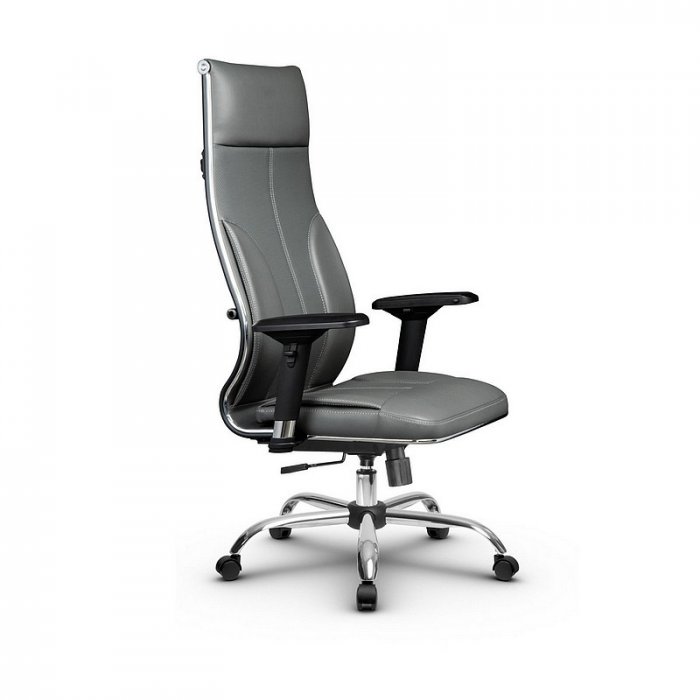 Кресло руководителя МЕТТА L-1m-46/4D хром 17833 - вид 2